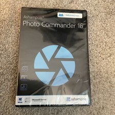 AShampoo Photo Commander 16 Family License/3 Users, Markt Technik, NEW
