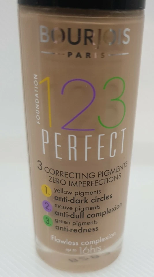 Bourjois 123 Perfect Foundation , 55 Dark Beige , 30ml - Bild 2 von 3