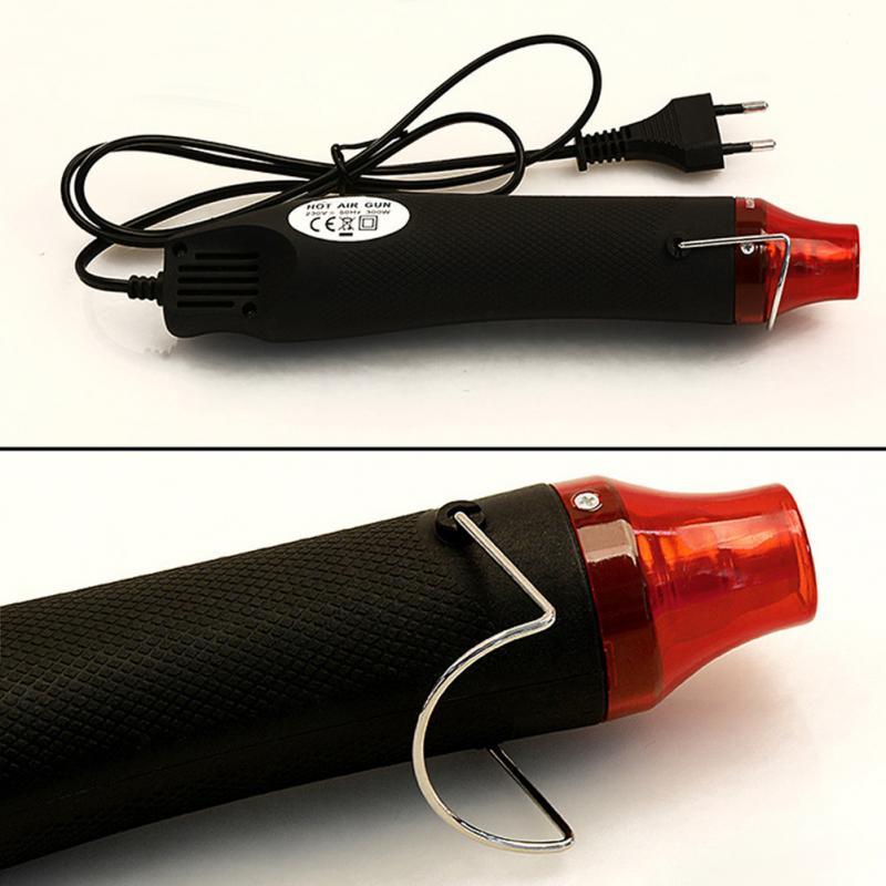 Pistola ad aria calda 300W per pellicole wrapping, per schermi smartphone, ecc.