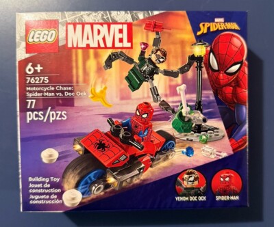 LEGO Marvel 76275 Motorcycle Chase: Spider-Man Vs. Doc Ock