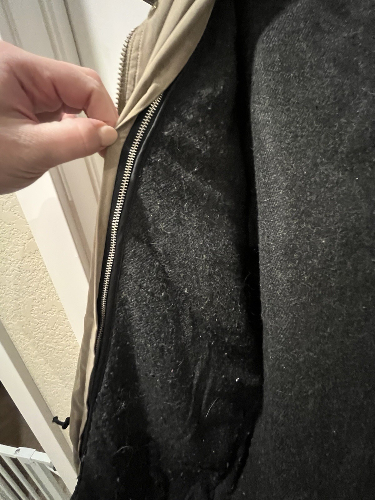 Baracuta Multipocket Hunting Jacket Wool Lining X… - image 8