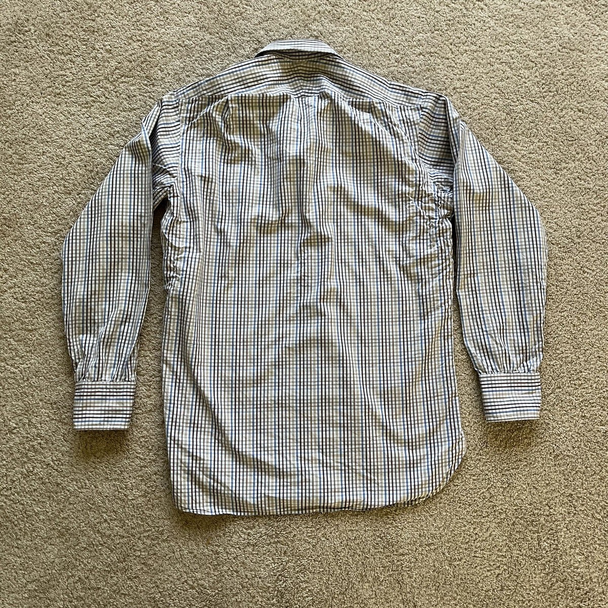 Chemise De Costume Turnbull & Asser Sur Mesure - Taille 44 Pouces, Blanche, Occasion