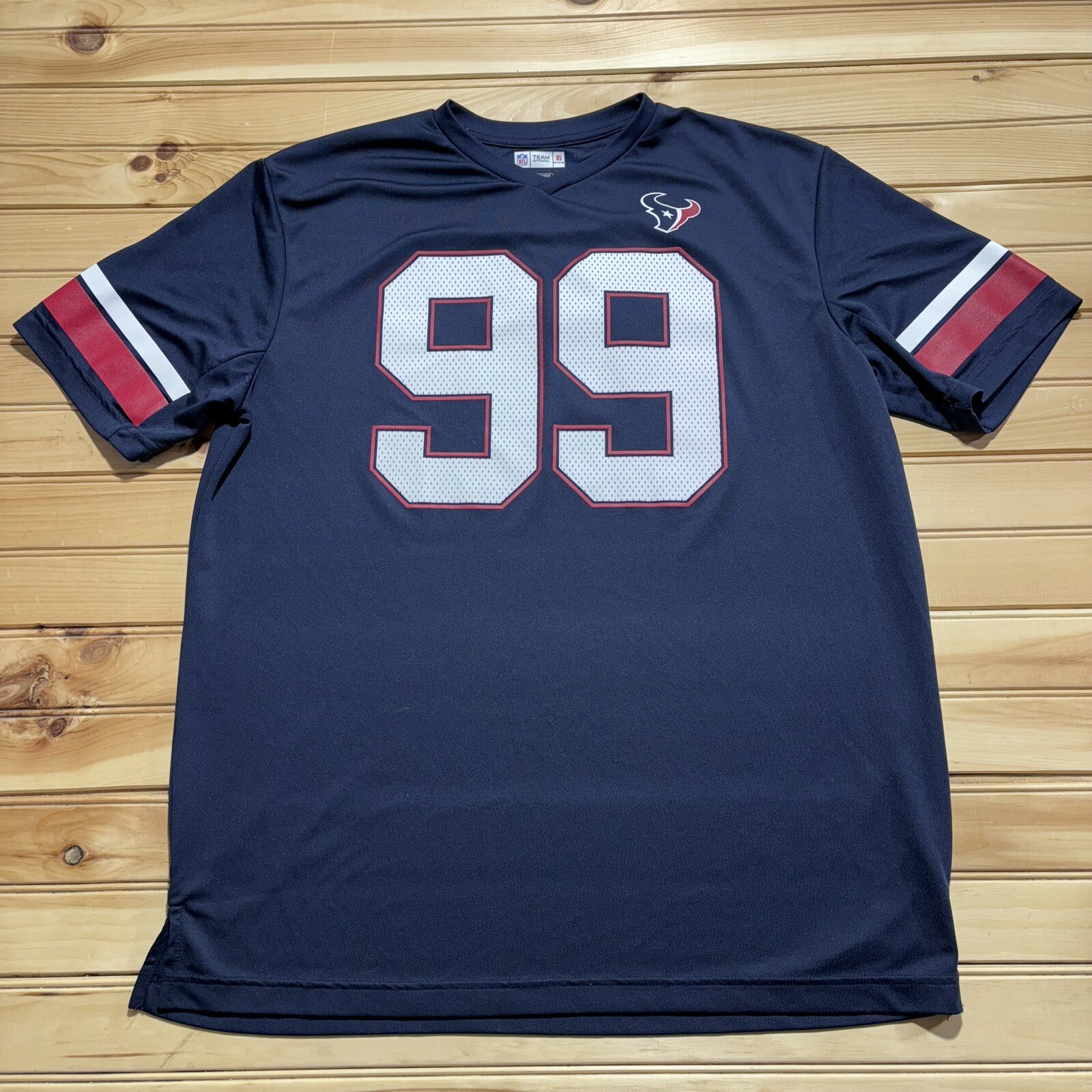 Houston Texans JJ Watt #99 Jersey Shirt NFL Team Apparel Size XL Blue
