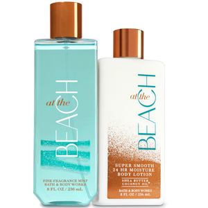 Details About Bath Body Works At The Beach Body Lotion Fine Fragrance Mist Duo Set