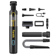 Slim V8 Apex Car Vacuum 4-in-1 Portable Mini Cordless Vacuum with 19000pa Suc...