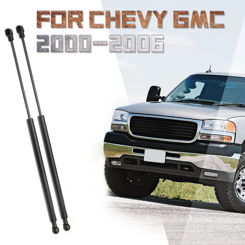 2x Rear Tailgates Gas Struts Lift Supports For 2000-2006 GMC Yukon XL 1500 2500 - Image 4 of 4