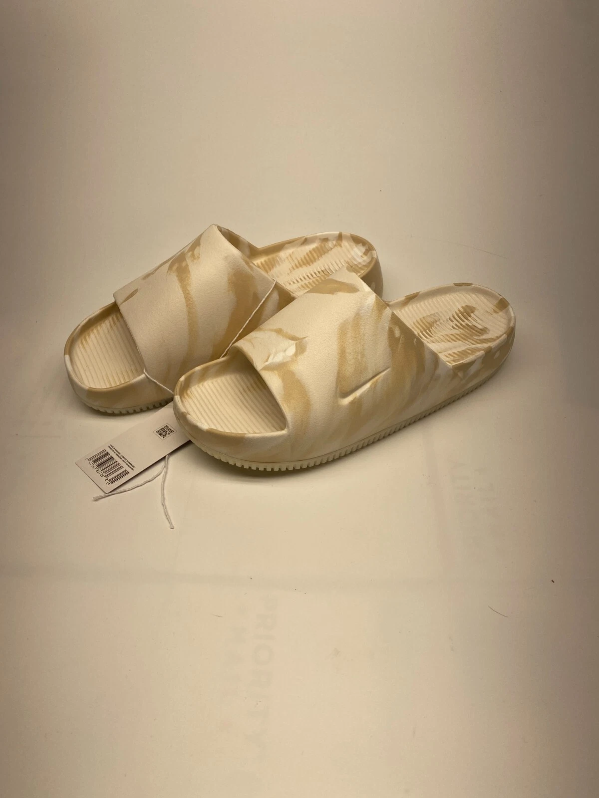 Sandali Nike donna Calm Slide Se avorio crema marmo fantasma taglia 8