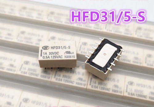 3 Pezzi Relè Subminiaturizzati JOSTechnik HFD3/5 - 2A 30V DC / 0,5A 125V AC - 2 Scambiatori