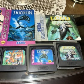 SEGA Game Gear Cartridge and Case Lot - Untested PAL mainly lot. Look at photos.