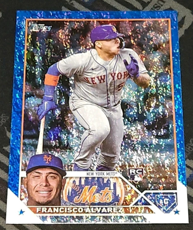 2023 Topps Series 2 - Francisco Alvarez #644 Blue Foilboard /999 (RC)