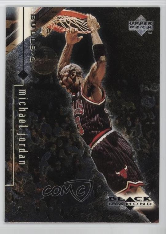 1998-99 Upper Deck Black Diamond Michael Jordan #11 HOF