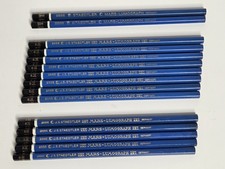 Vintage Lot of 15 J.S. Staedtler Mars-Lumograph 2886 Pencils Made in Germany NEW