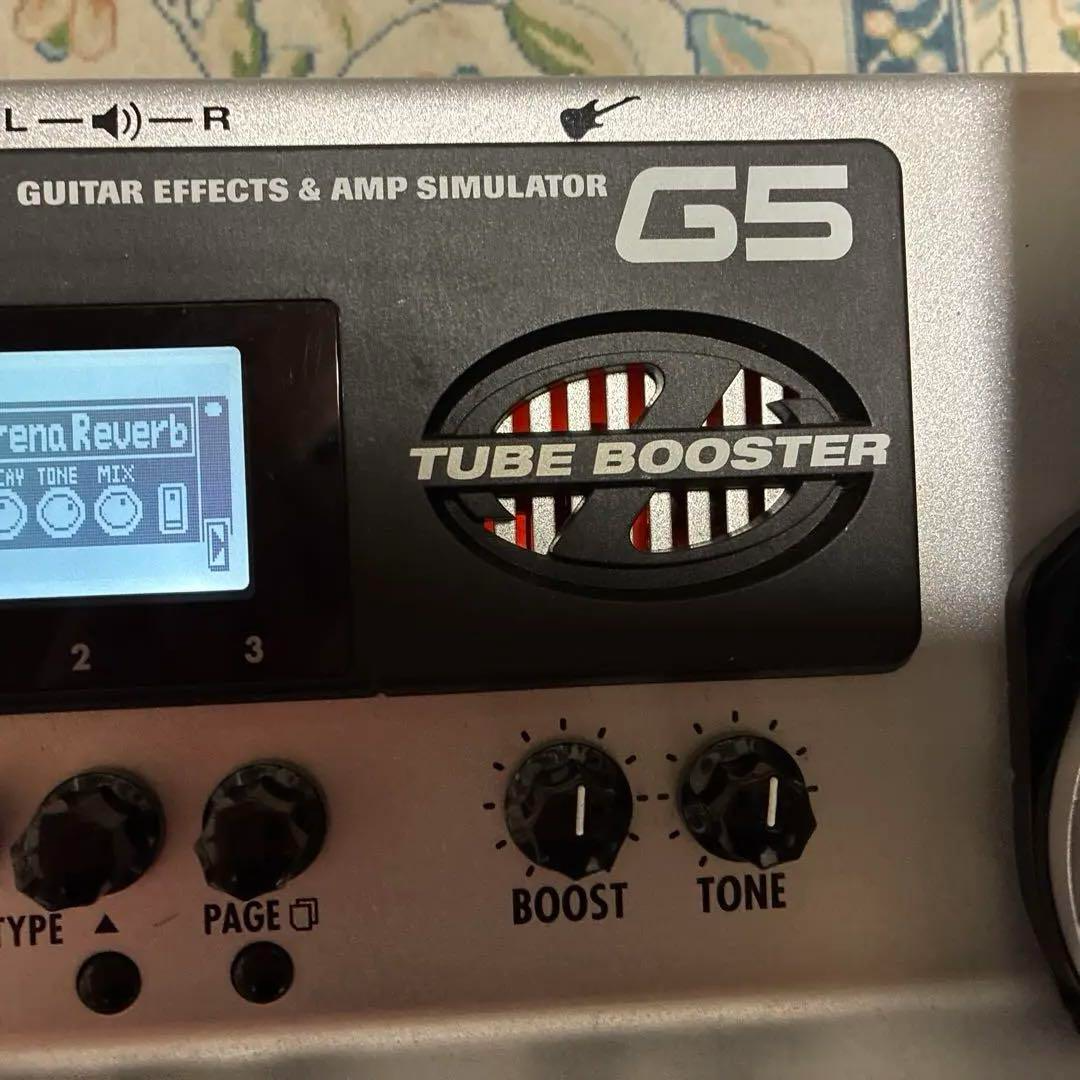ギター zoom G5 G5 Guitar Effects & Amp Simulator Pedal | Zoom