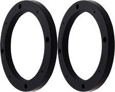 2 Pcs 5-inch Universal Fit ABS Car Stereo Speaker Spacers, 0.5" Depth