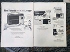 Old Motorola Portable Radio Cardboard Store Display With Selling Brochure — photo 10