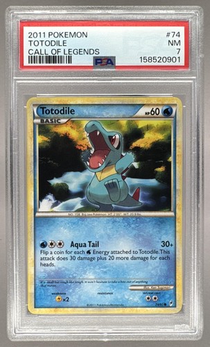 Totodile graded PSA 7 for sale on eBay
