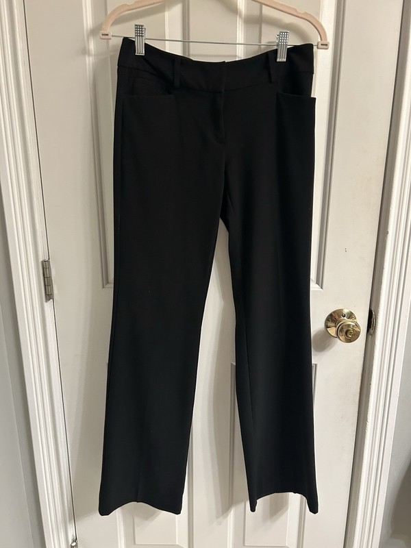 Women’s New York & Company Black Stretch Dress Pants-Size 0