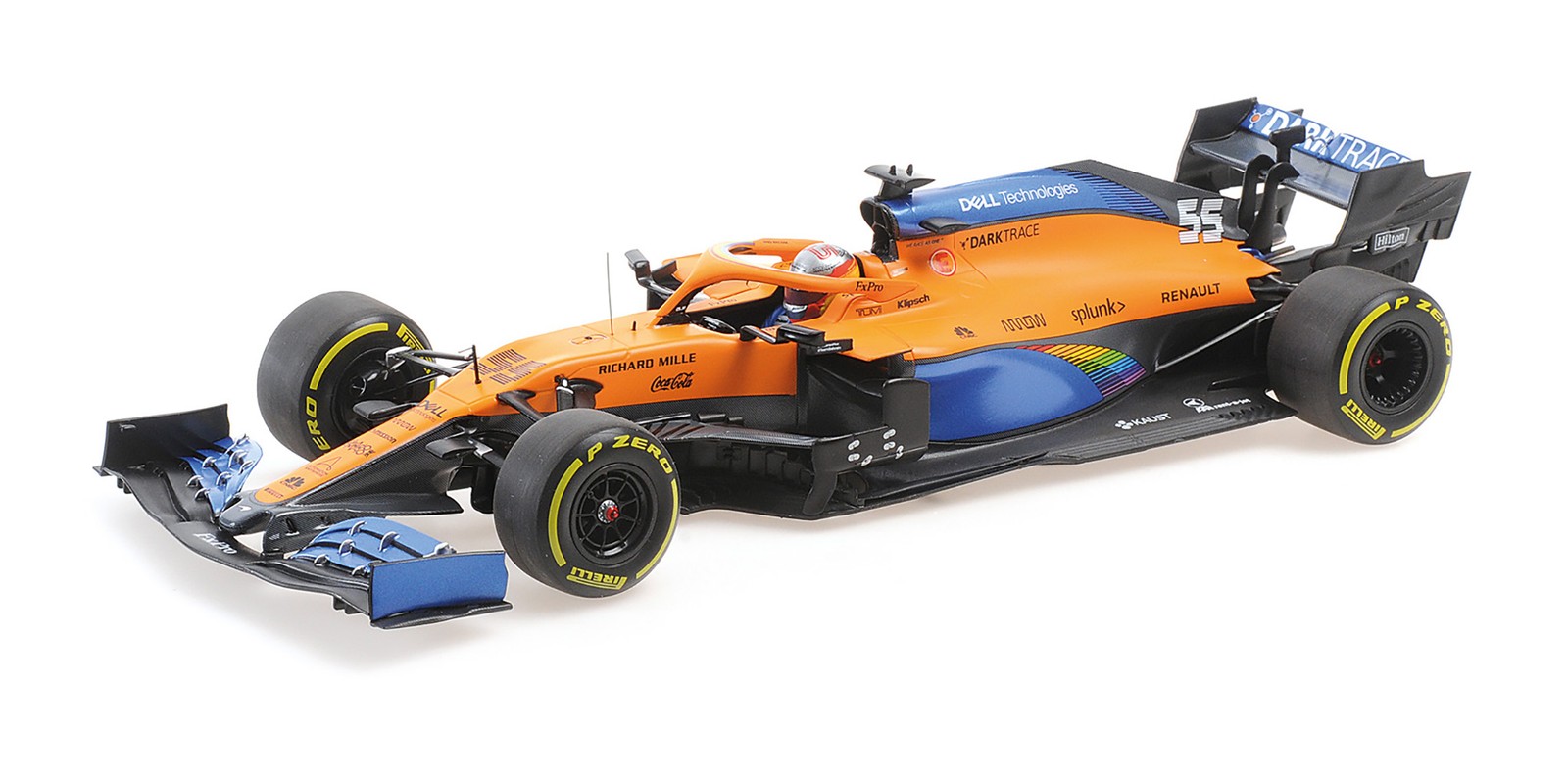 MINICHAMPS 530201955 1:18 MCLAREN RENAULT MCL35 – CARLO SAINZ – AUSTRIAN GP 2020