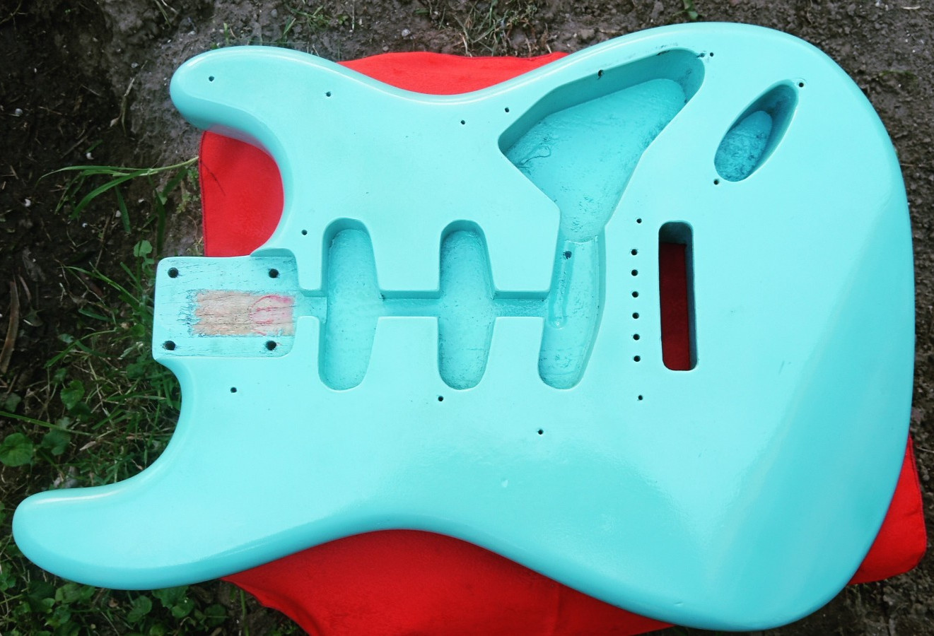 80s 1981 vintage MIJ Greco Spacey Sound SE-500 Japanese Stratocaster Body