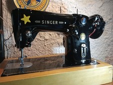SINGER 306M Con Motore Nuovo E Istruzioni.