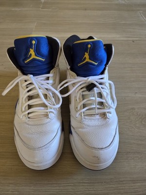 Air Jordan 5 Retro Mens Laney 2013 OG Basketball Shoes Size 10.5