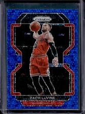 2021-22 Panini Prizm Zach LaVine Fast Break Blue #/150 Bulls