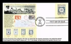 US COVER HAWAIIAN MISSIONARIES FIRST DAY ISSUE GG GARY GOZEMBA CACHET