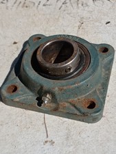 Dodge 124065 4-Bolt Flange Ball Bearing Unit, 1 in Bore, Cast Iron