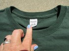 Hanes Dark Green MICHIGAN Spartans 1855 Short Sleeve Crew Neck T-Shirt Size XL — photo 3