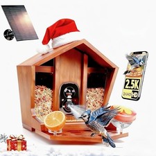 Smart Bird Feeder with Camera Solar Powered AI Identification 10,000 Bird 2.4G