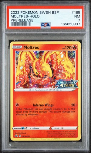 Moltres graded PSA 7 for sale on eBay