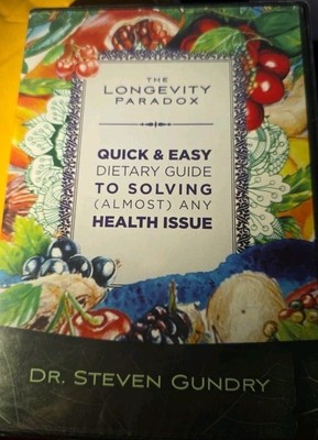 Brand New The Longevity Paradox: Quick And Easy Diet by Dr. Steven ...