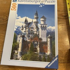 Neuschwanstein Castle NEW Ravensburger 500 Piece Jigsaw Puzzle 14" x 19"