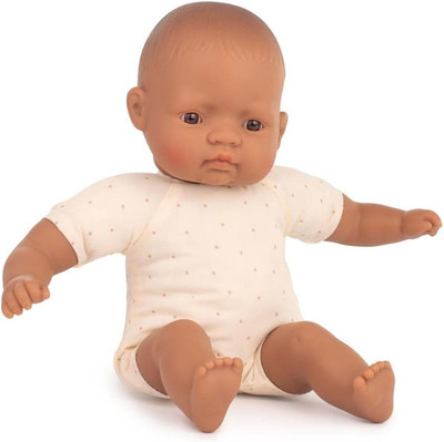 Miniland Dolls: Lateinamerikanische Babypuppe, 32 Cm, Mit Weichem Stoffkörper, i