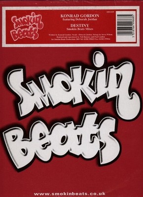 Konrad Gordon featuring Deborah Jordan - Destiny (Smokin Beats Mixes) - UK Pr...