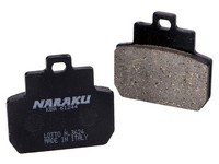 BremsbeläGe Naraku Organisch FüR Gilera RC 500I, Piaggio MP3, X8, X9, Vespa GTV