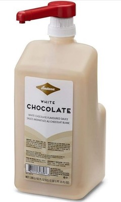 Fontana by Starbucks White Chocolate Mocha Sauce W/PUMP - BEST BY OCT 5, 2025