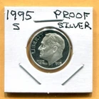 Gem 1995-S Proof Cameo Silver Roosevelt Dime - Free Shipping