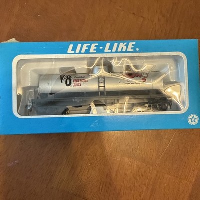 Life Like HO Ga V8 Juice Tanker Car Model 8420 Model Train Car