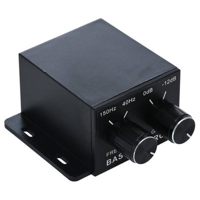 2X(Auto Audio Regler VerstäRker  Subwoofer Stereo Equalizer Controller 4  V7O1)