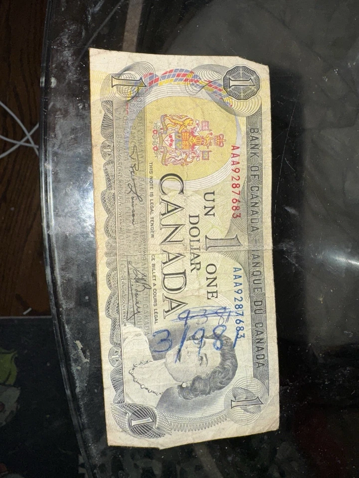 1973 Canadian One Dollar - Circulated banknote - Image 3 of 3