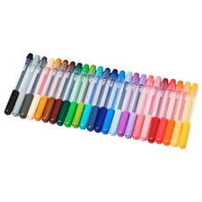 IKEA M LA Felt-Tip Pen, Mixed Colors, Pack of 24 New and Sealed . 004.776.10