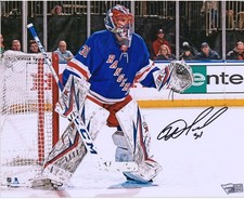 Igor Shesterkin New York Rangers Signed 8x10 NHL Debut Photo