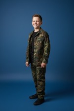 KIDS WOODLAND CAMO BDU 2PC SET ARMY BOYS CAMO YOUTH Size 14