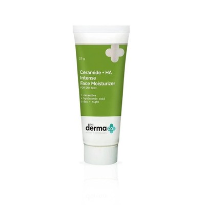 The Derma Co Ceramide + Ha Intense Face Moisturizer, Dry Skin Moisturiser - 25 G