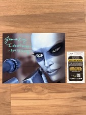 JSA COA Jaime King signed 8x10 Aurra Sing Star Wars Clone Wars Photo 