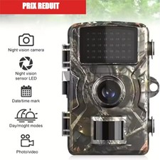 Caméra de Chasse Infrarouge HD 720P Vision Nocturne Étanche Détection Mouvement