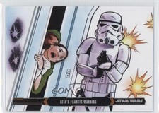 2015 Star Wars Illustrated: The Empire Strikes Back Princess Leia Organa #84 p9d