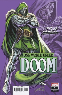 #ad #ad ONE WORLD UNDER DOOM #6 J SCOTT CAMPBELL SPECTACULAR VARIANT NEW NM OR BETTER $4.99