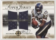 2006 Ultimate Collection Super Jersey 15/50 Antonio Gates #SUP-AG HOF 04cw